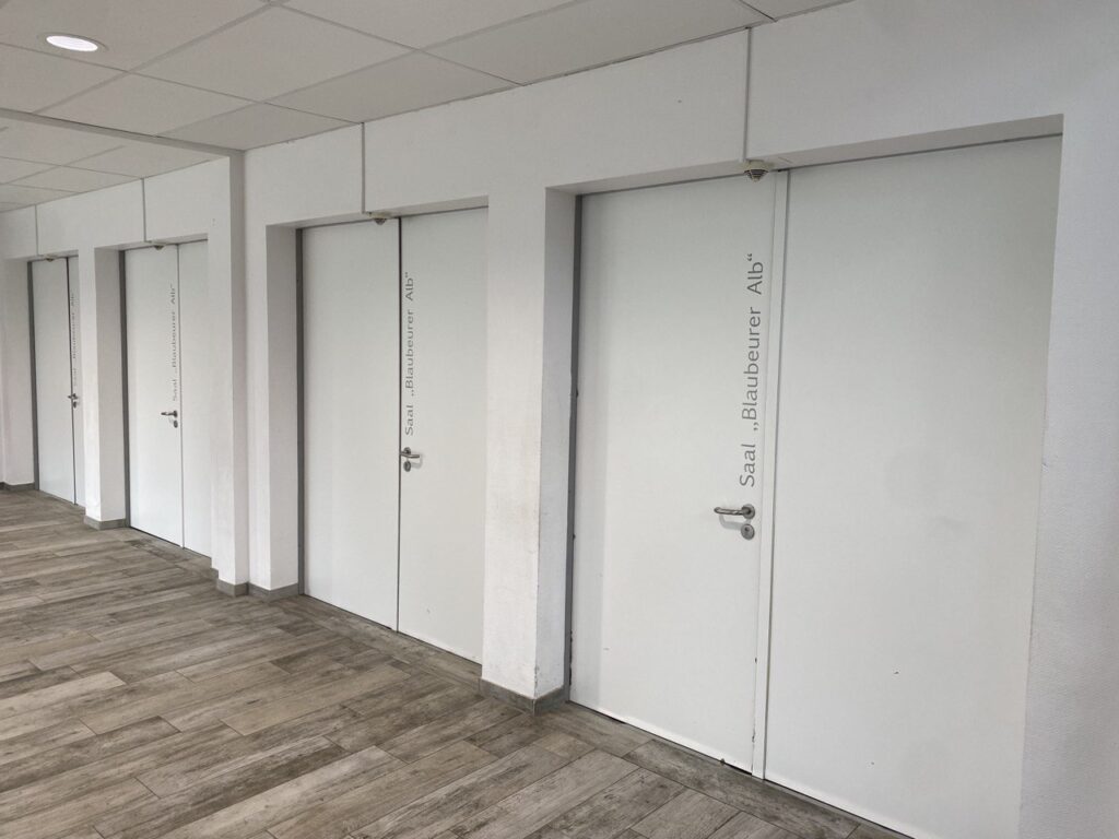 Barrierefreiheit Blaubeurer Alb Türen