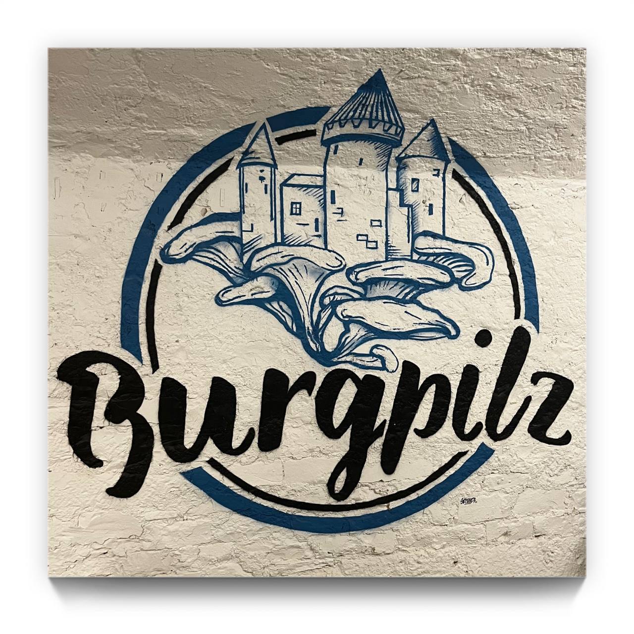 Logo Wand Burgpilz